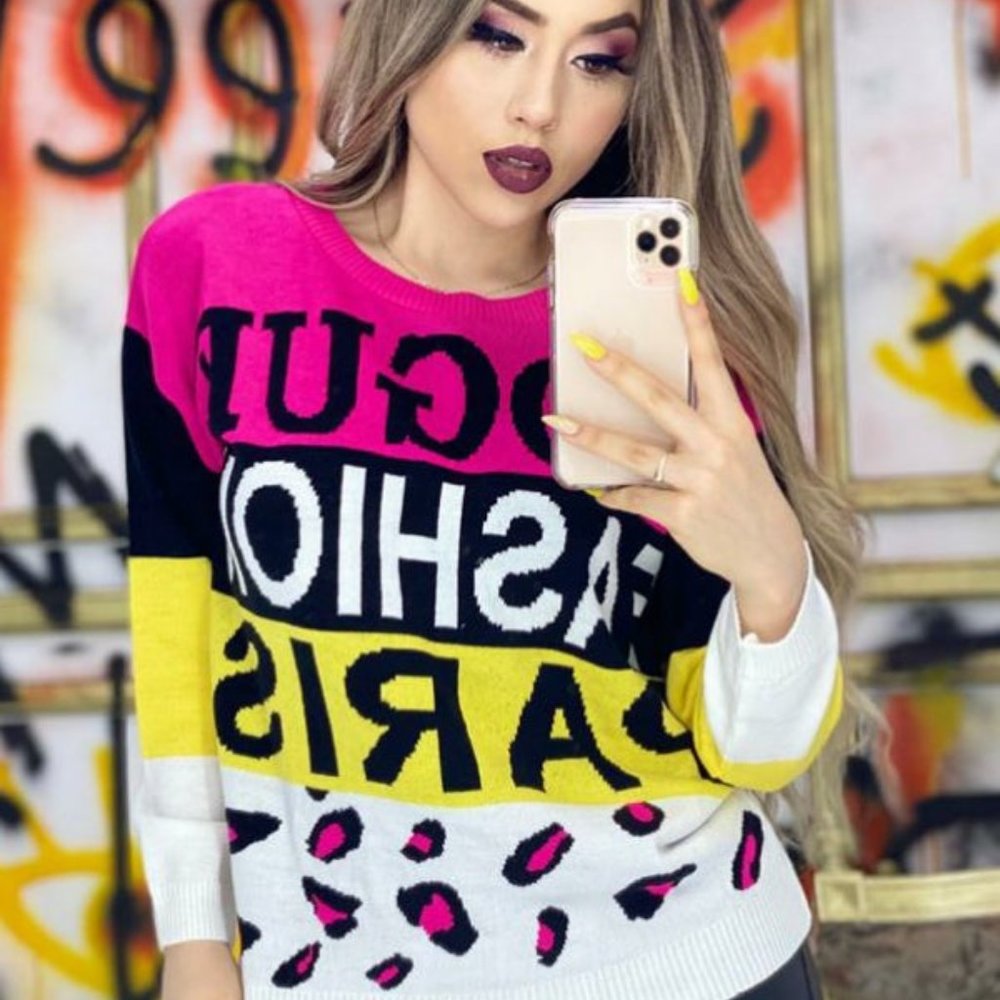 Fashion woven sweater